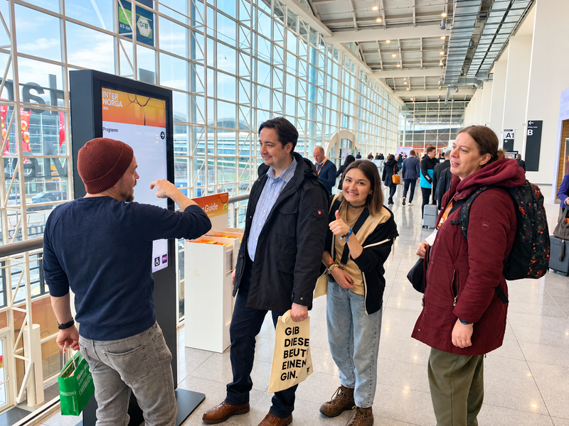 Projektkarte Messeausflug